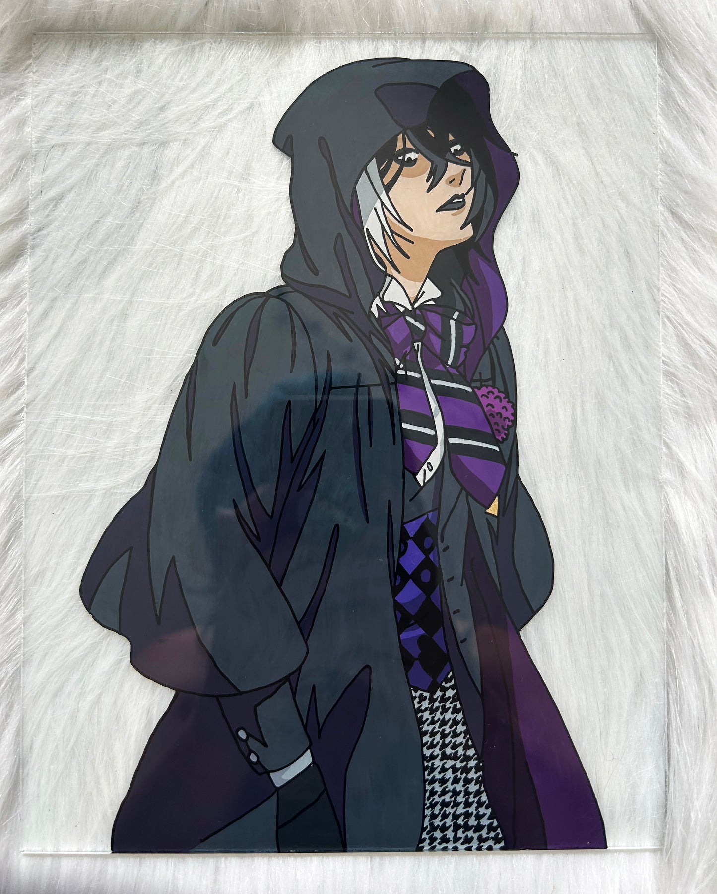 Gregory Violet - Black Butler Public School Arc Glass Painting