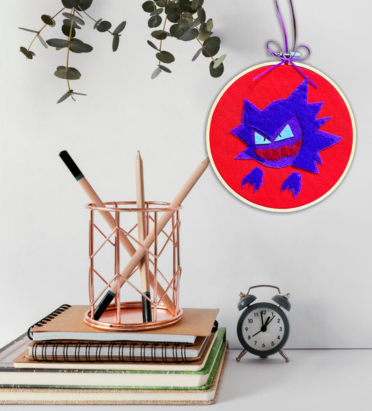 Haunter Felt Embroidery Hoop