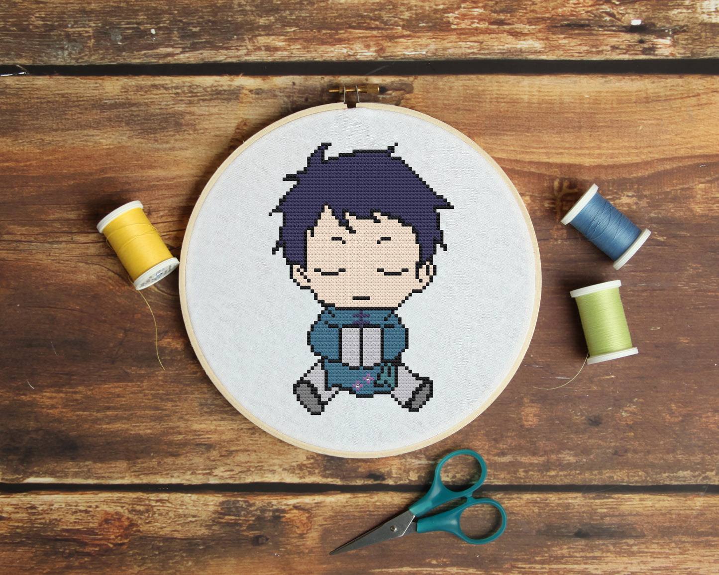 Lau from Black Butler Cross Stitch Pattern