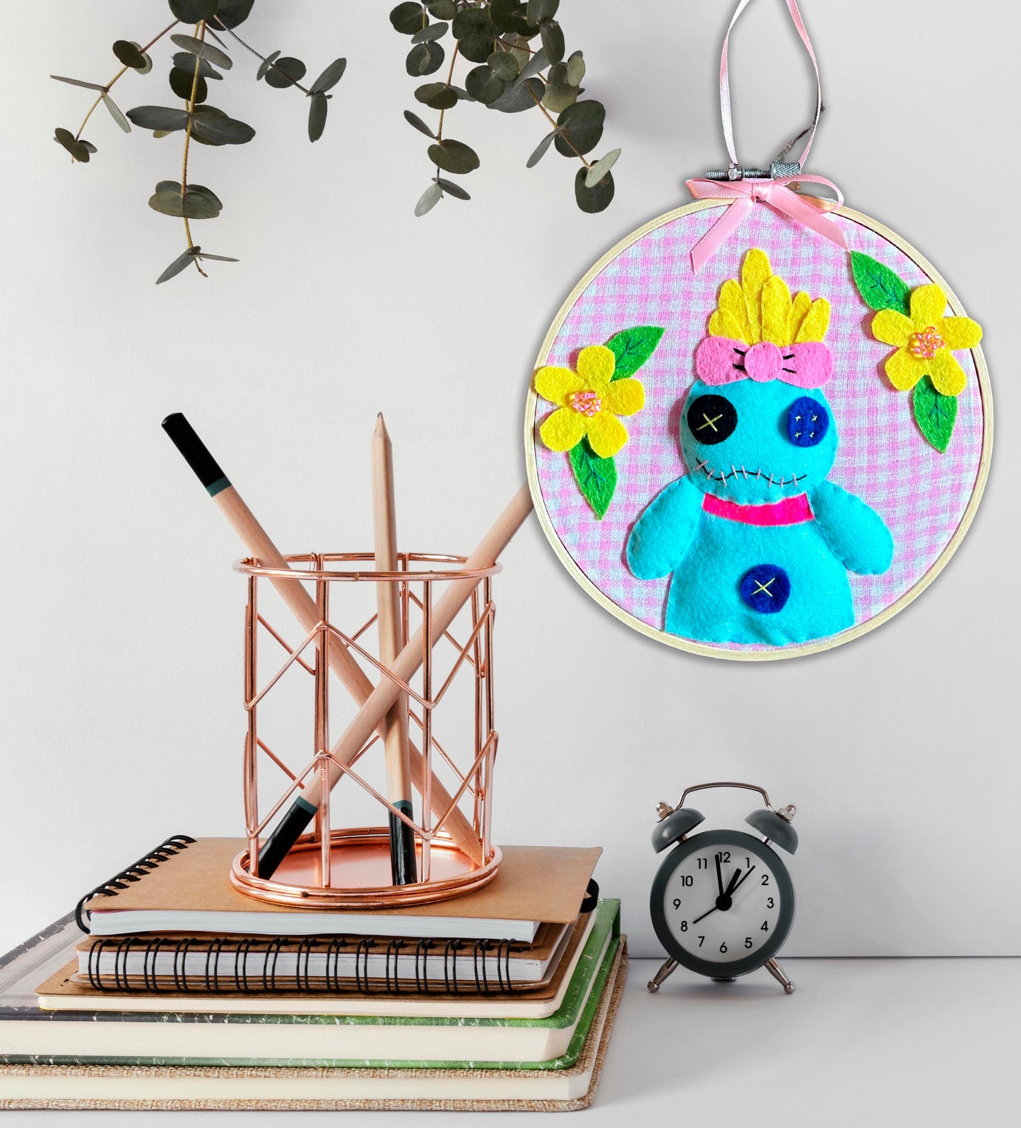 Scrump Felt Embroidery Hoop