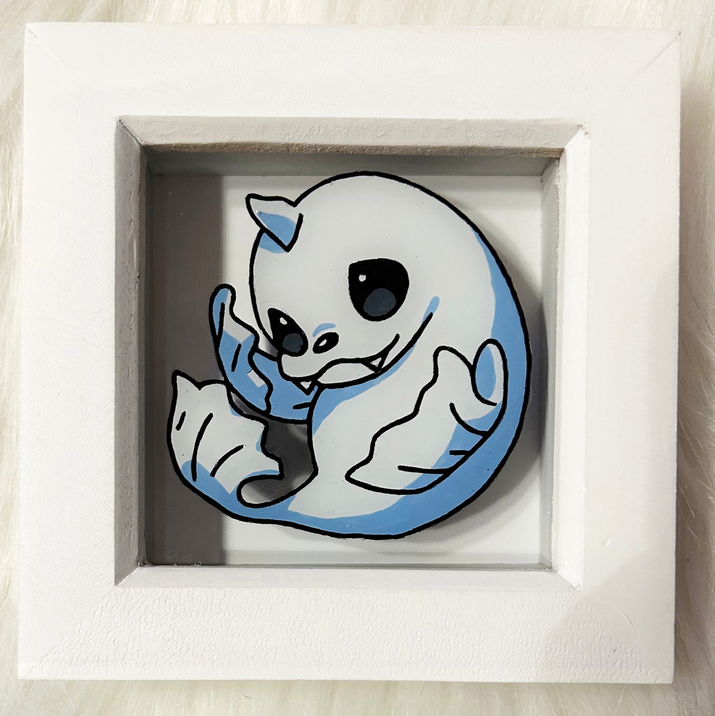 Seel Pokemon Glass Painting