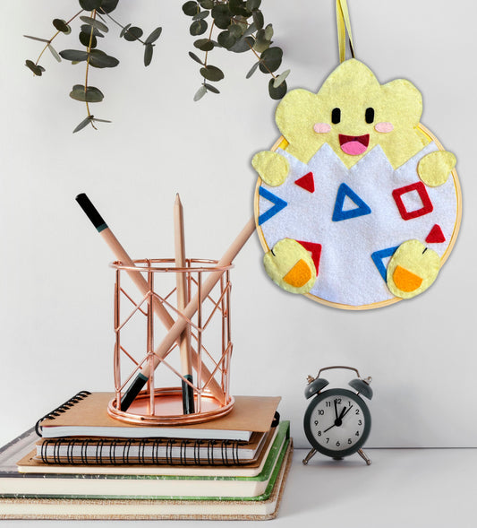 Togepi Felt Embroidery Hoop