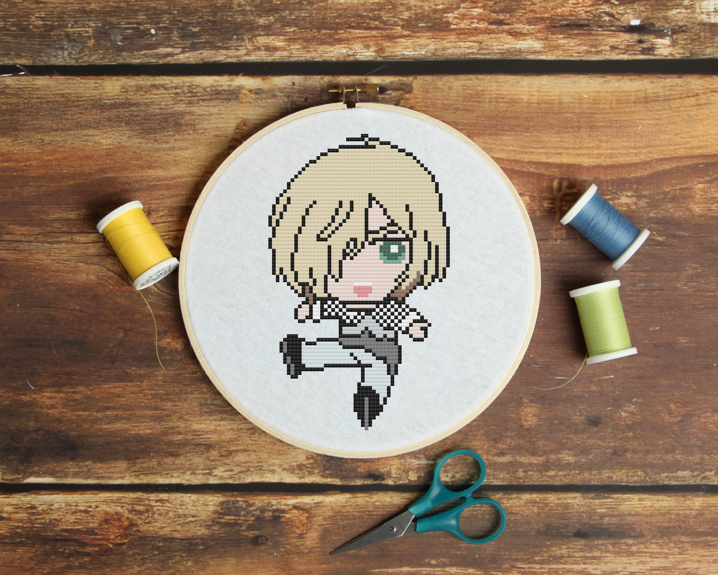 Yurio Plisetsky from Yuri On Ice Cross Stitch Pattern